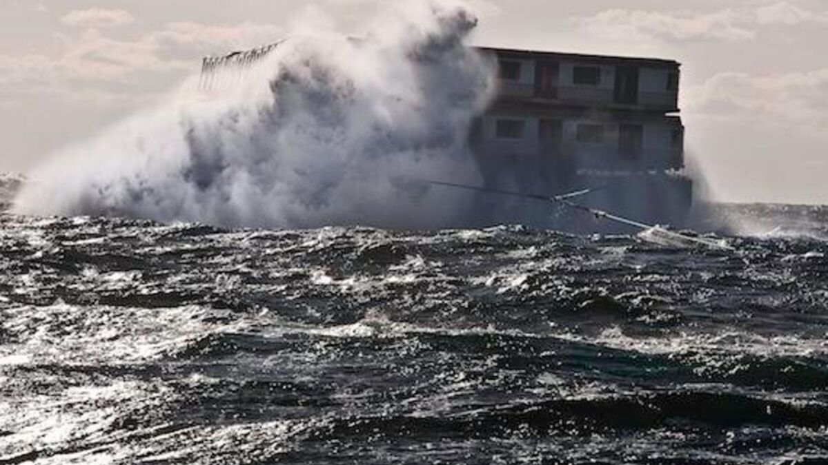 Les vieux métros de New York jetés à la mer