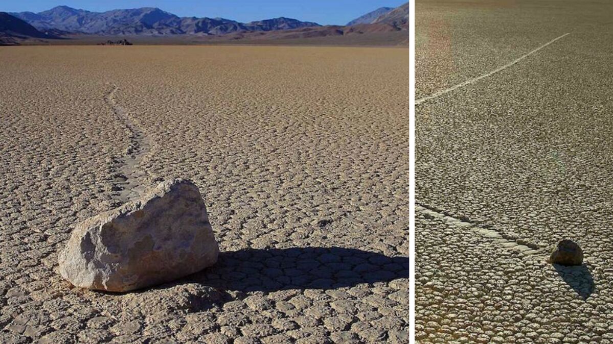 Vallée de la Mort USA le mystère des pierres qui bougent toutes