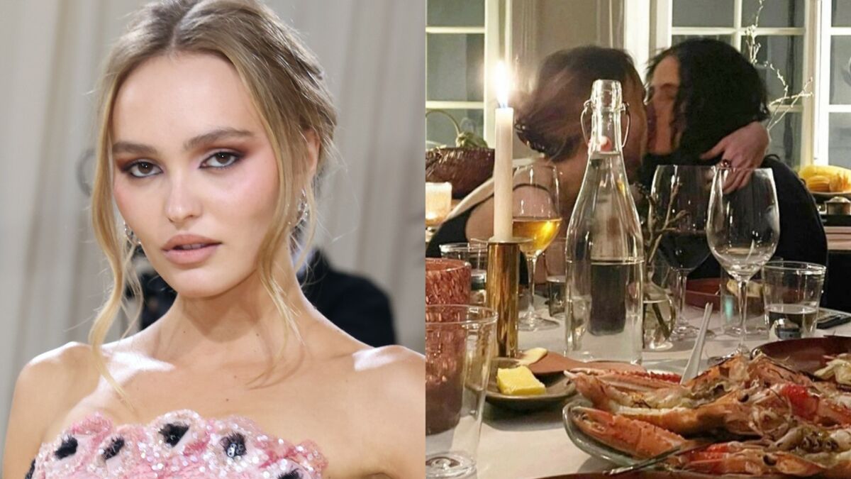 Lily Rose Depp Ce Baiser Langoureux Sa Petite Amie Qui Officialise