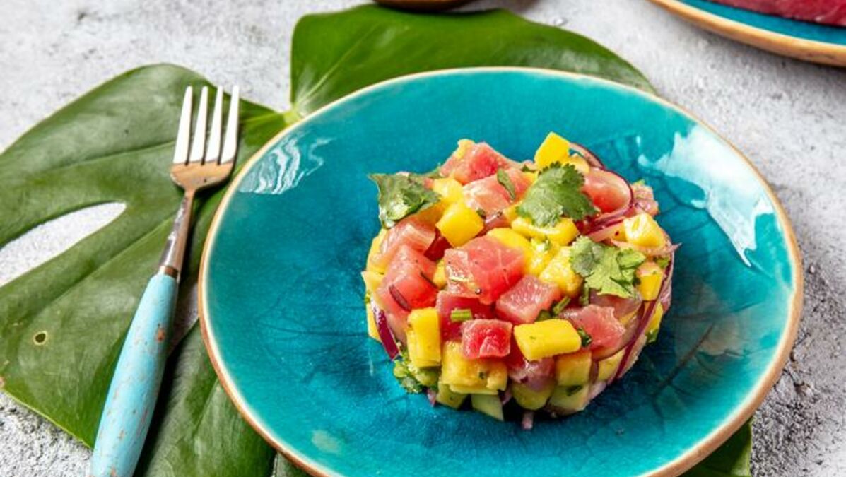 Recette le tartare de saumon à la mangue et à l avocat