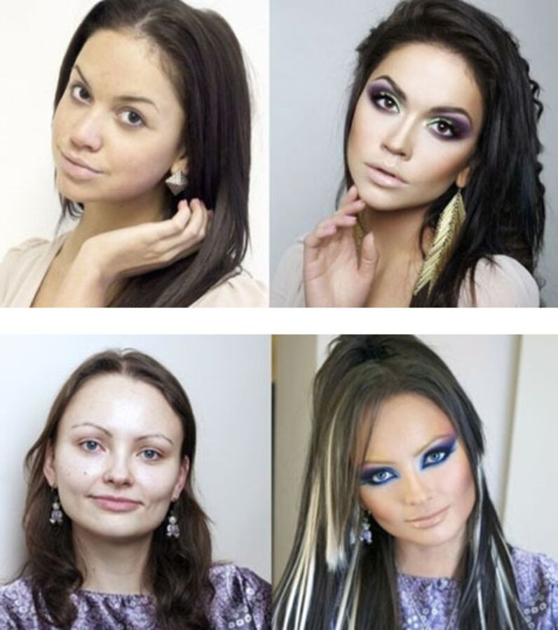 Ces femmes changent de visage grâce à un maquillage exceptionnel