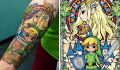 The Legend of Zelda : 12 magnifiques tatouages pour les fans du jeu vidéo !