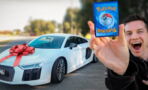 Pokémon : il se paie une voiture Audi grâce à sa collection de cartes !