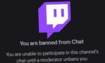 Twitch : mots interdits sur le tchat, 3 cas précis qui résultent en ban perma