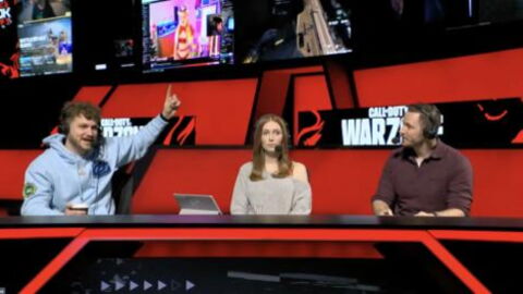 Un joueur pro de Warzone se fait griller en train de regarder un live Twitch osé en plein tournoi