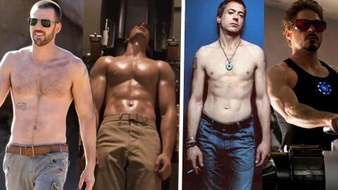 Les plus folles transformations physiques des acteurs du MCU