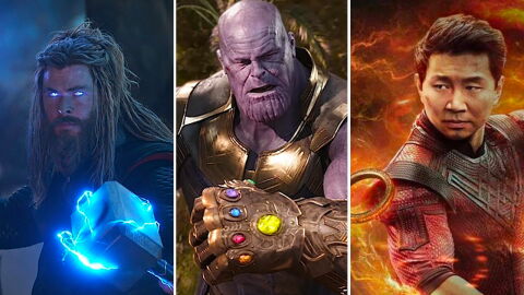 Thor, Thanos et Shang-Chi