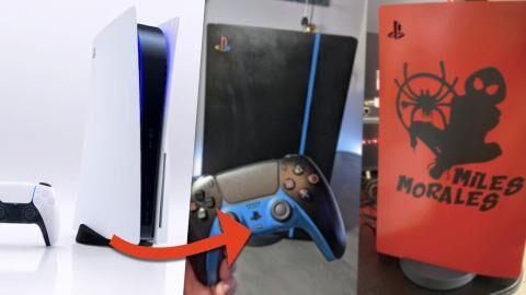 PS5 custom : les premières consoles personnalisées par des joueurs sont là !