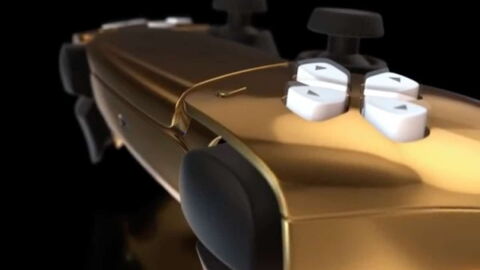 PS5 : une console couverte d'or pour 1,5 millions d'euros !