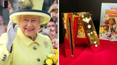 Quand une Wii en or créée pour la reine Elizabeth II s'est vendue 36 000 euros
