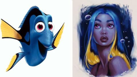 Cette artiste transforme les personnages de Disney en humain et c'est époustouflant !