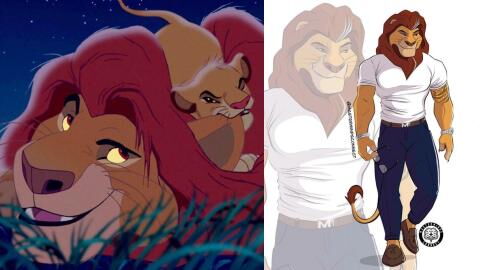 Disney animaux humains