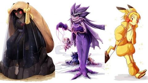 Pokémon versions humaines