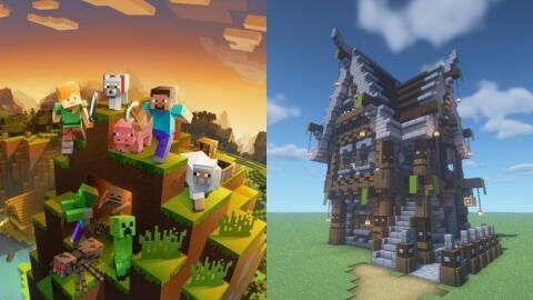 Minecraft : voici nos conseils pour construire une superbe maison médiévale