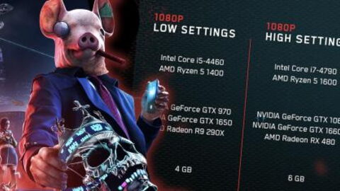 Watch Dogs Legion : configurations recommandées et minimales du jeu d'Ubisoft