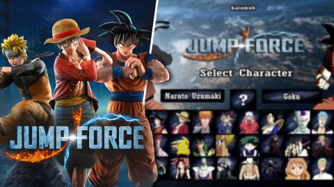 Jump Force et DLC : roster complet, tous les personnages dans le jeu