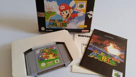 Mario : une cartouche rarissime de Super Mario 64 vendue à un prix historique