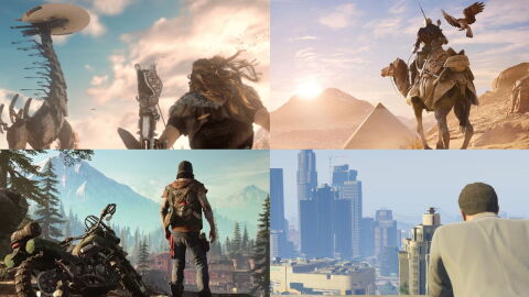 Meilleurs mondes ouverts open world sur PS4