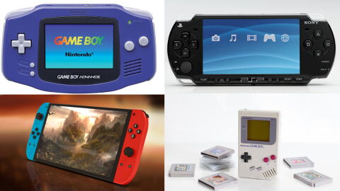 Consoles portables mieux vendues