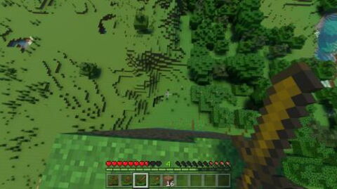 Après 2500 heures de jeu sur Minecraft, il découvre les limites de la map et perd son sang froid