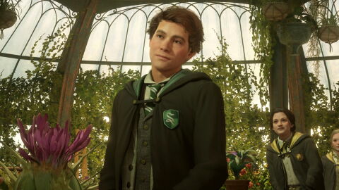 Hogwarts Legacy : un joueur découvre des dialogues inédits avec Sebastian et Natty