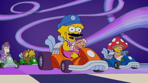 Les Simpson rendent un bel hommage à Mario Kart dans un nouvel épisode