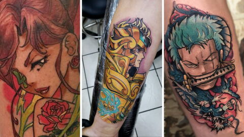 Découvrez les 18 plus beaux tatouages inspirés de vos mangas et animés préférés !