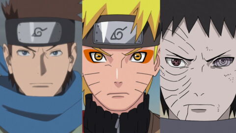 Naruto personnages transformations avant après