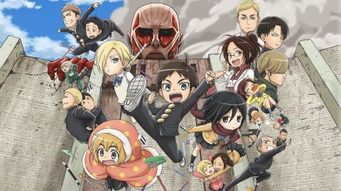 L'Attaque des Titans : Junior High School, l'hilarant anime de 12 épisodes qui va vous scotcher