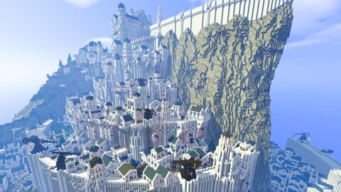 Le Seigneur des Anneaux : ils reproduisent toute la Terre du Milieu dans Minecraft après 9 ans d'efforts