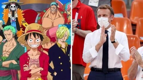 One Piece : Emmanuel Macron reçoit une dédicace d'Eiichirô Oda