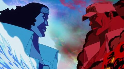 One Piece 1124 spoilers : duel d'Amiral, Luffy et son équipage arrivent sur Elbaf