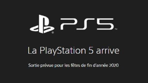 PS5 : le site officiel de la console dévoilé par Sony