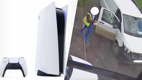 PS5 : un livreur Amazon vole une console sous une caméra et se fait lourdement punir