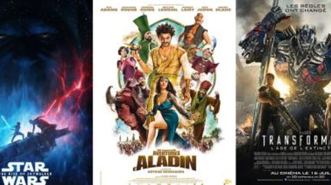 Star Wars, Aladin et Transformers