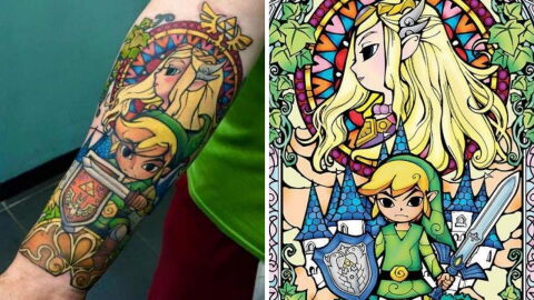 The Legend of Zelda : 12 magnifiques tatouages pour les fans du jeu vidéo !