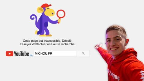 Michou : le youtubeur hacké et sa chaine supprimée !