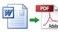 Comment convertir un fichier Word en PDF ?
