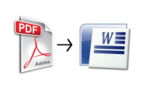 Comment convertir facilement un fichier PDF en Word et le modifier?