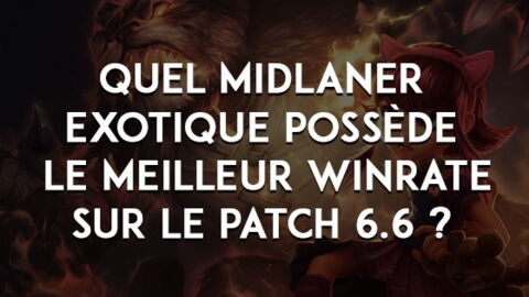 League of Legends : ce midlaner exotique possède le meilleur winrate sur le patch 6.6