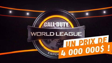 Call of Duty World League : 4 millions de dollars de cash prize pour les champions