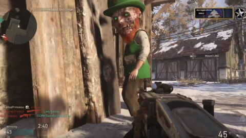Call of Duty WW2 : des farfadets maléfiques arrivent pour la Saint Patrick