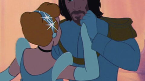 Keanu Reeves remplace les princes de Disney pour nos plus grand plaisir