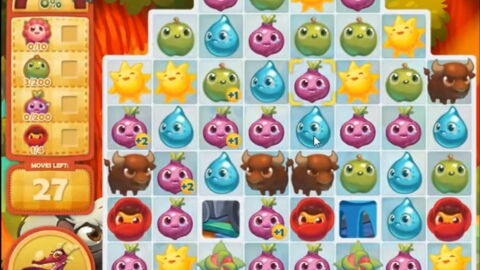 Farm Heroes Saga niveau 707 : solution et astuces pour passer le niveau