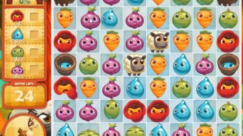 Farm Heroes Saga niveau 725 : solution et astuces pour passer le niveau