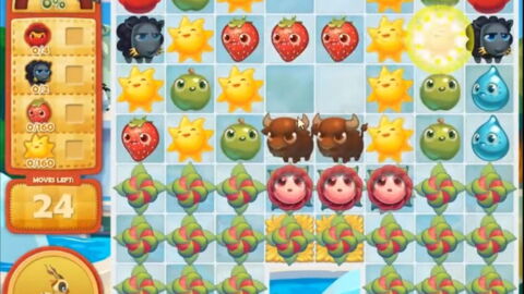 Farm Heroes Saga niveau 824 : solution et astuces pour passer le niveau