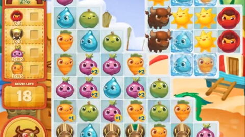 Farm Heroes Saga niveau 853 : solution et astuces pour passer le niveau