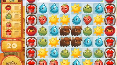 Farm Heroes Saga niveau 857 : solution et astuces pour passer le niveau