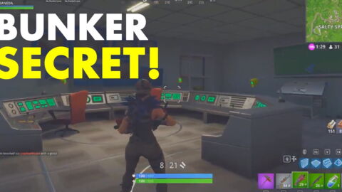 Fortnite : les joueurs ont découvert des postes de commandements secrets en saison 4