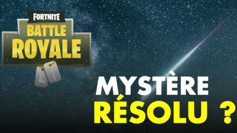 Fortnite : le datamining explique à quoi vont servir les météorites dans le ciel